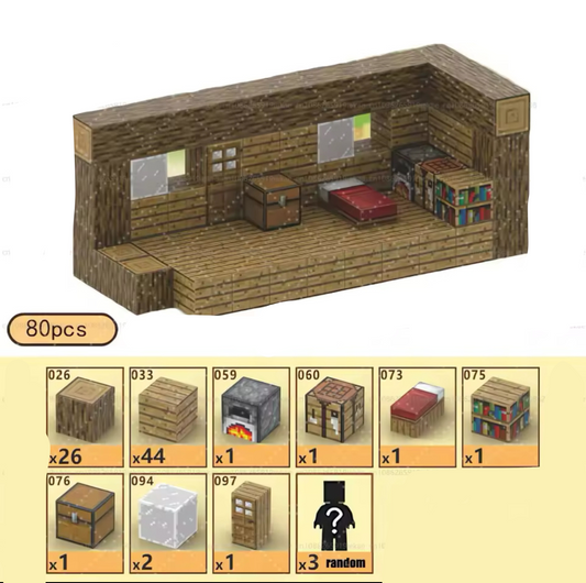 Cozy Cabin Set (80-Piece)